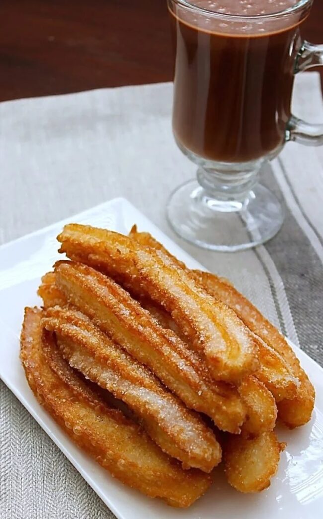 Churros with Chocolate