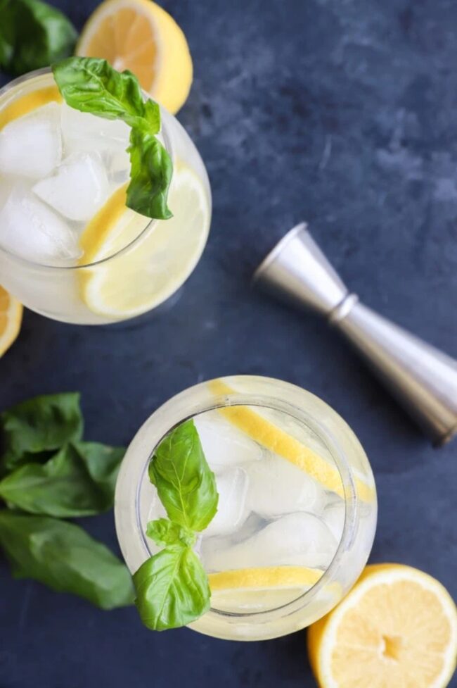 Lemon Basil Cooler