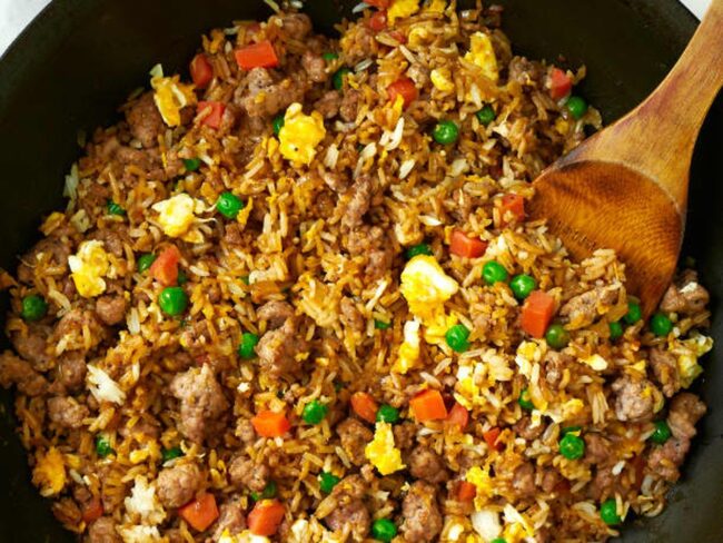 Pulled Pork Fried Rice