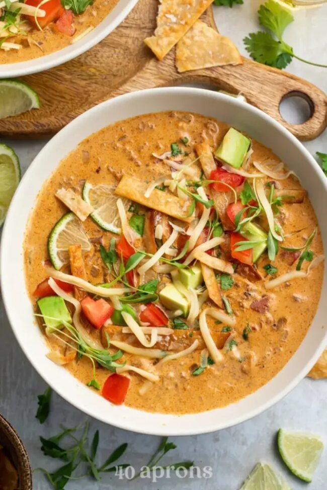 Keto Taco Soup