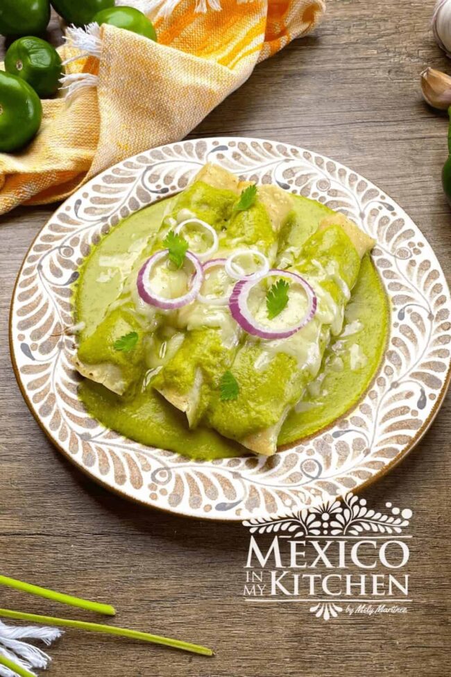 Enchiladas Verdes