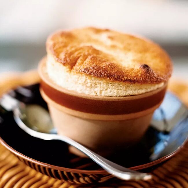 Fluffy Banana Soufflé