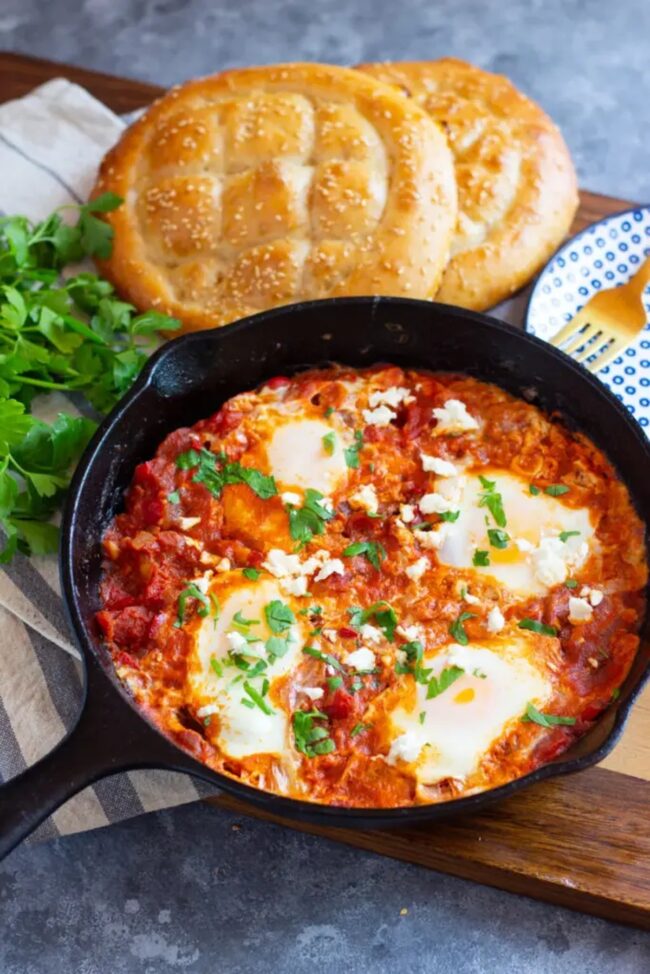 Shakshuka with Feta