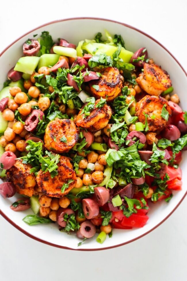 Spicy Chickpea Salad