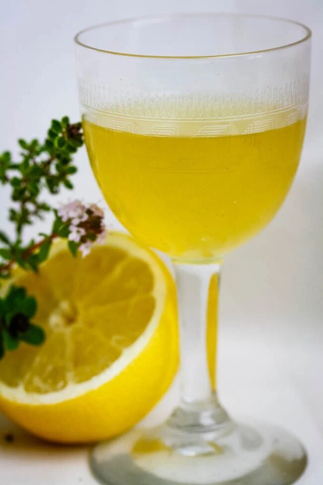 Lemon Thyme Liqueur