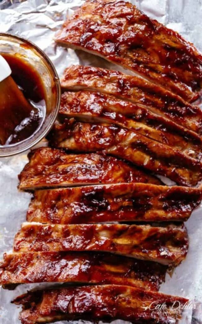 Easy Slow Cooker BBQ Ribs