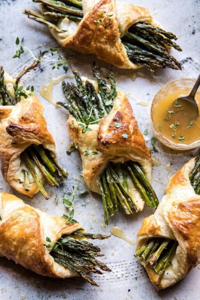 Asparagus and Brie Tart