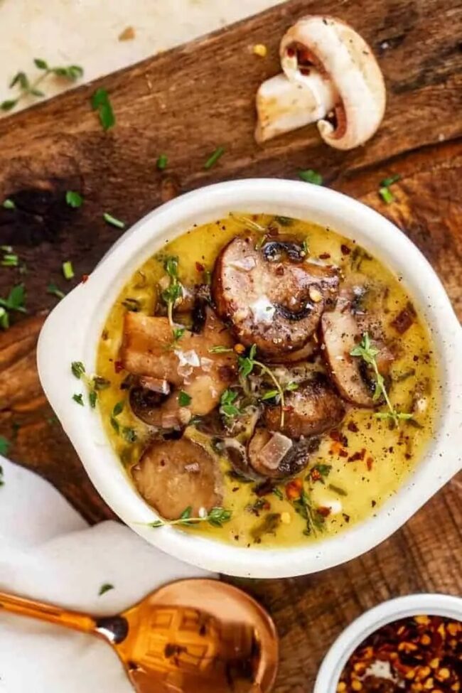 Keto Mushroom Soup