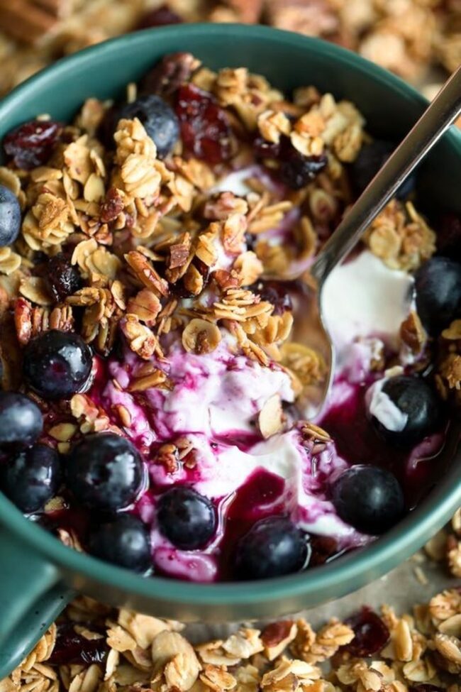 Granola and Yogurt Bowls