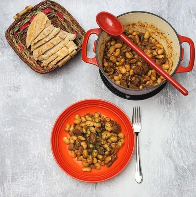 Butter Beans and Ham