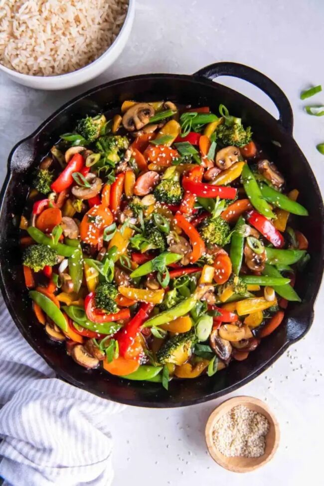 Colorful Vegetable Stir-Fry