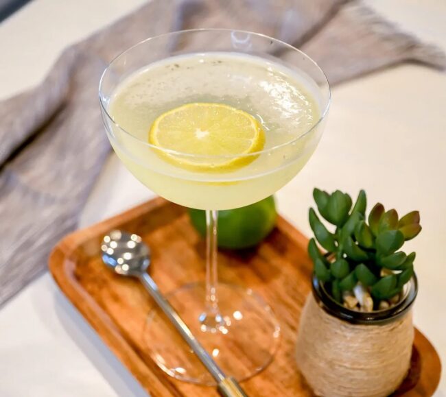 Lemon Elderflower Martini