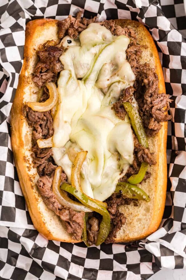 Philly Cheesesteak Sandwich