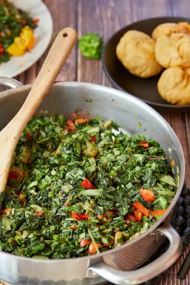 Callaloo and Saltfish