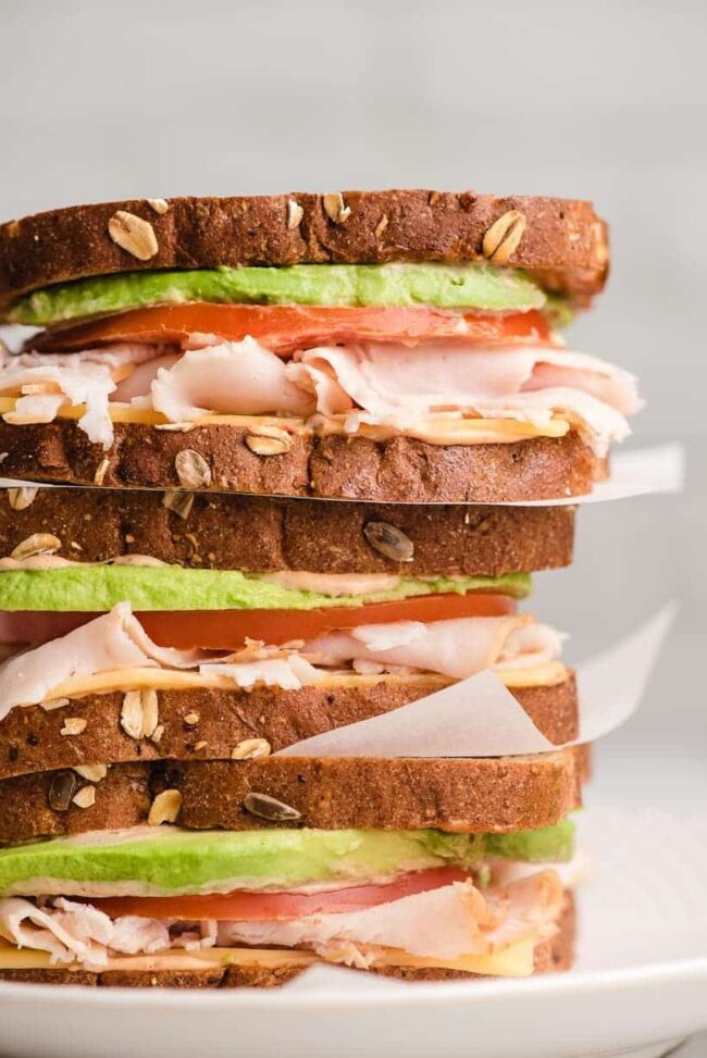 Turkey and Avocado Wrap