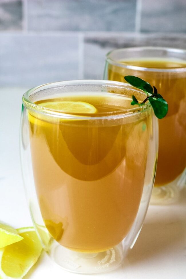 Honey Citrus Mint Tea