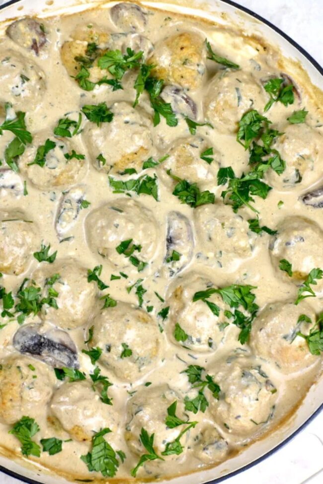 Creamy Parmesan Meatball Sauce