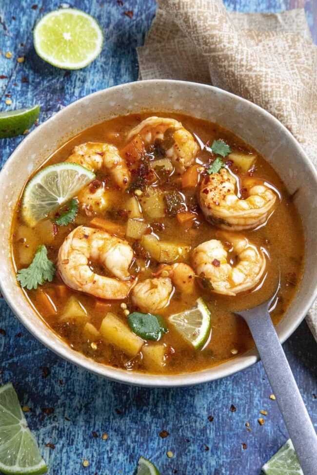 Shrimp Soup (Caldo de Camaron)