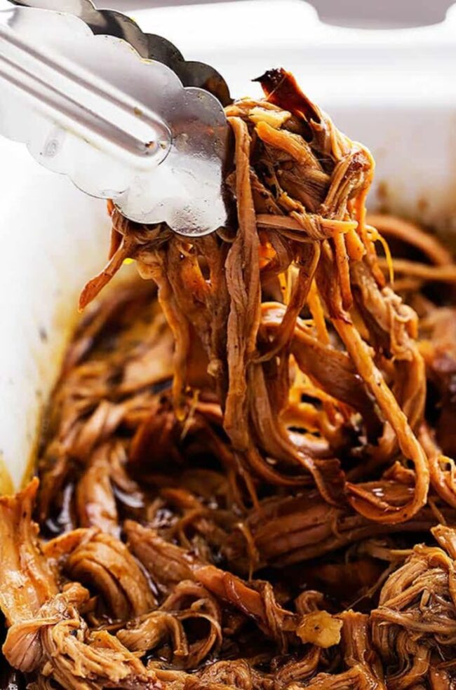 Slow Cooker Honey Balsamic Glazed Pork Tenderloin