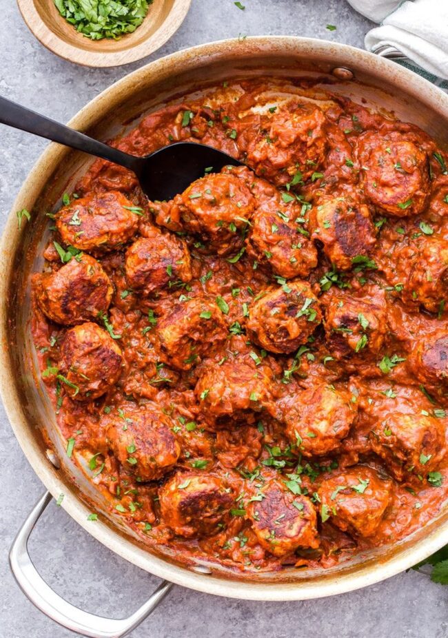 Tikka Masala Meatball Sauce
