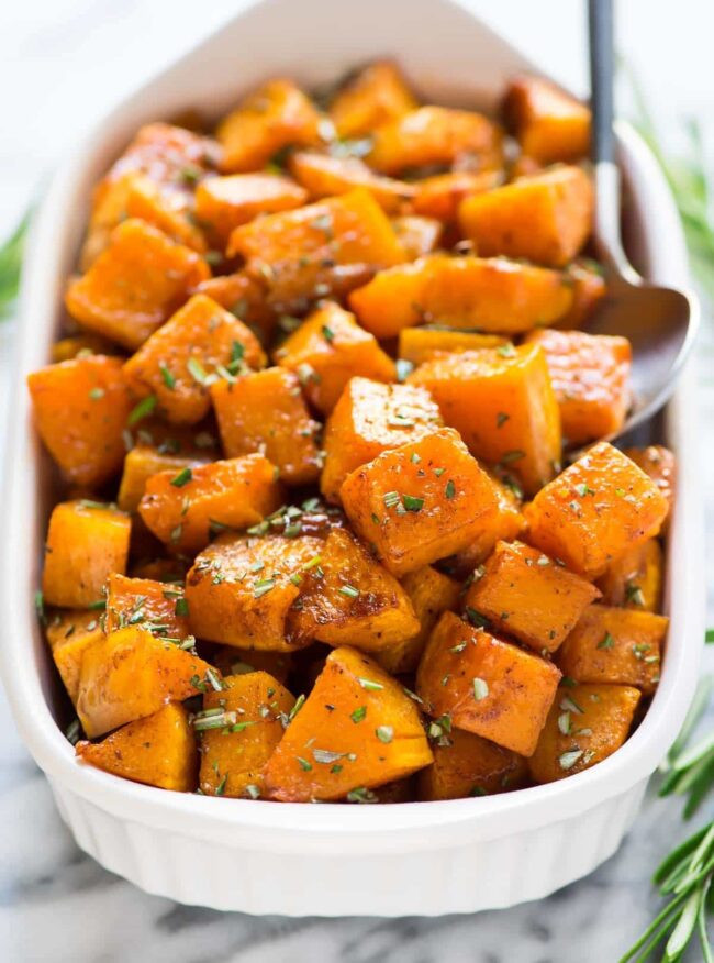 Maple-Roasted Butternut Squash