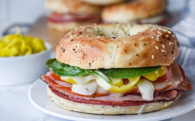 Italian Sub Bagel