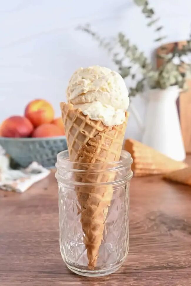 Peach Ice Cream