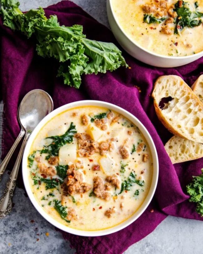 Slow Cooker Zuppa Toscana
