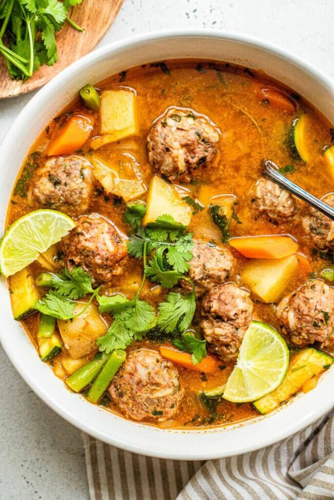 Savory Albondigas (Meatballs)