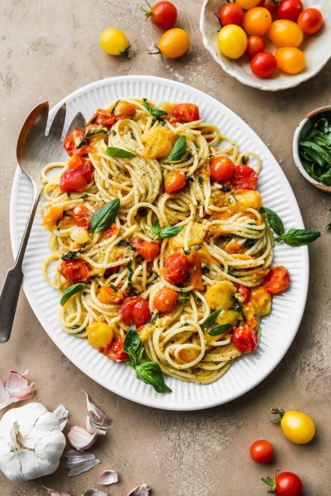 Garlic Cherry Tomato Sauce