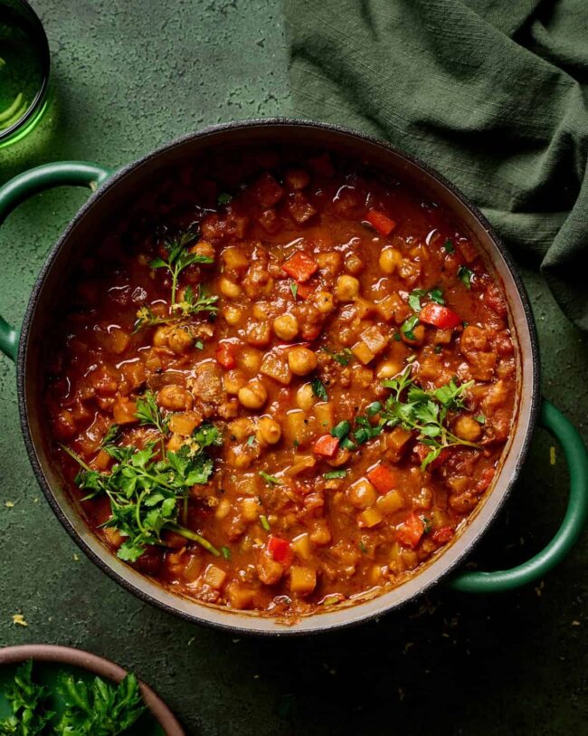 Moroccan Chickpea Tagine