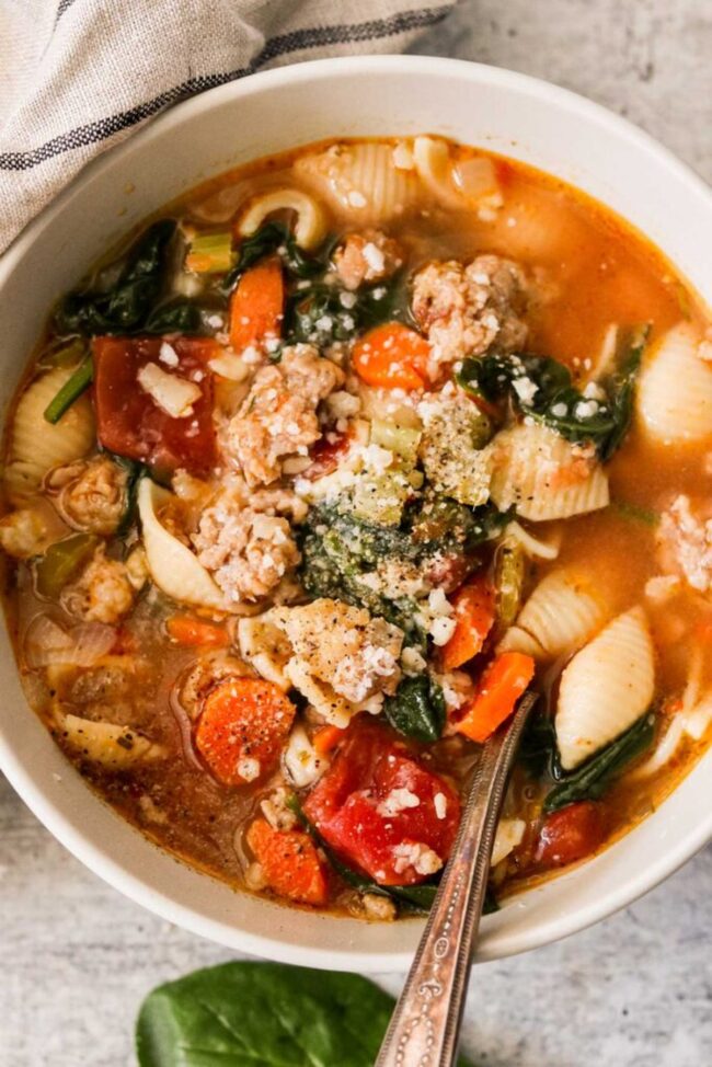 Hearty Italian Sausage Soup