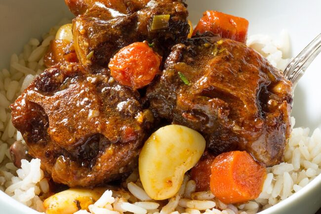 Oxtail and Beans