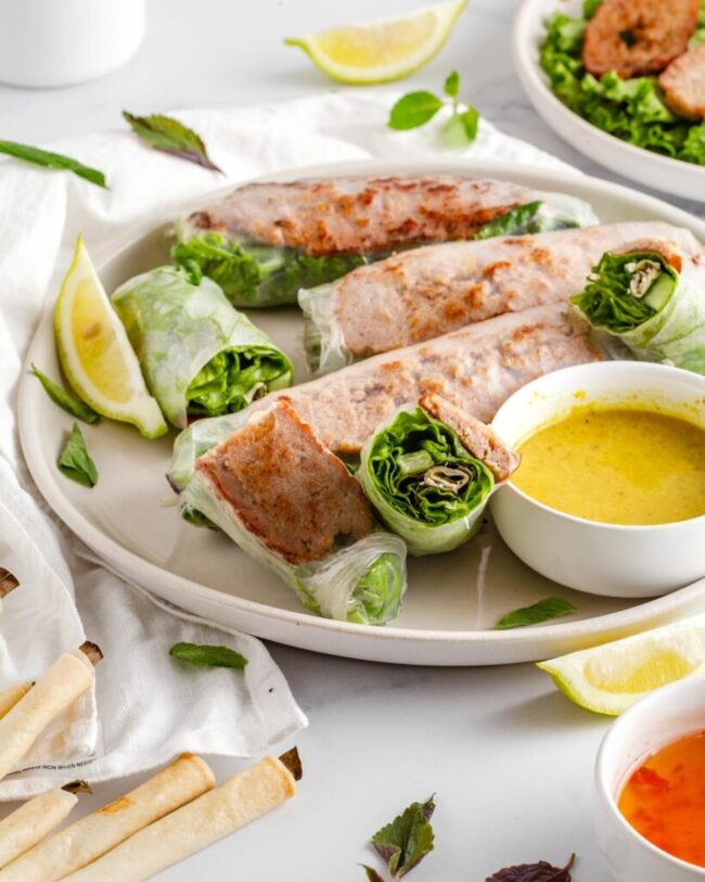Nem Nuong (Vietnamese Grilled Pork Skewers)