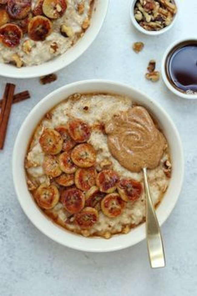 Caramelized Banana Oatmeal