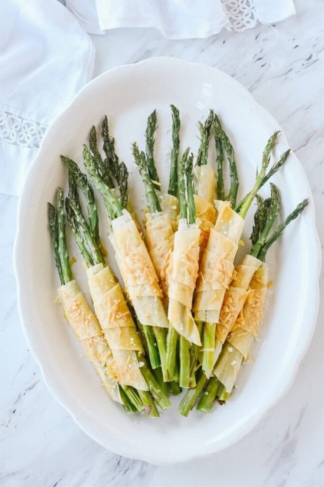 Phyllo-Wrapped Asparagus Spears