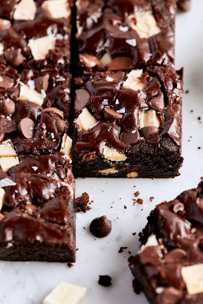 Triple Chocolate Brownies