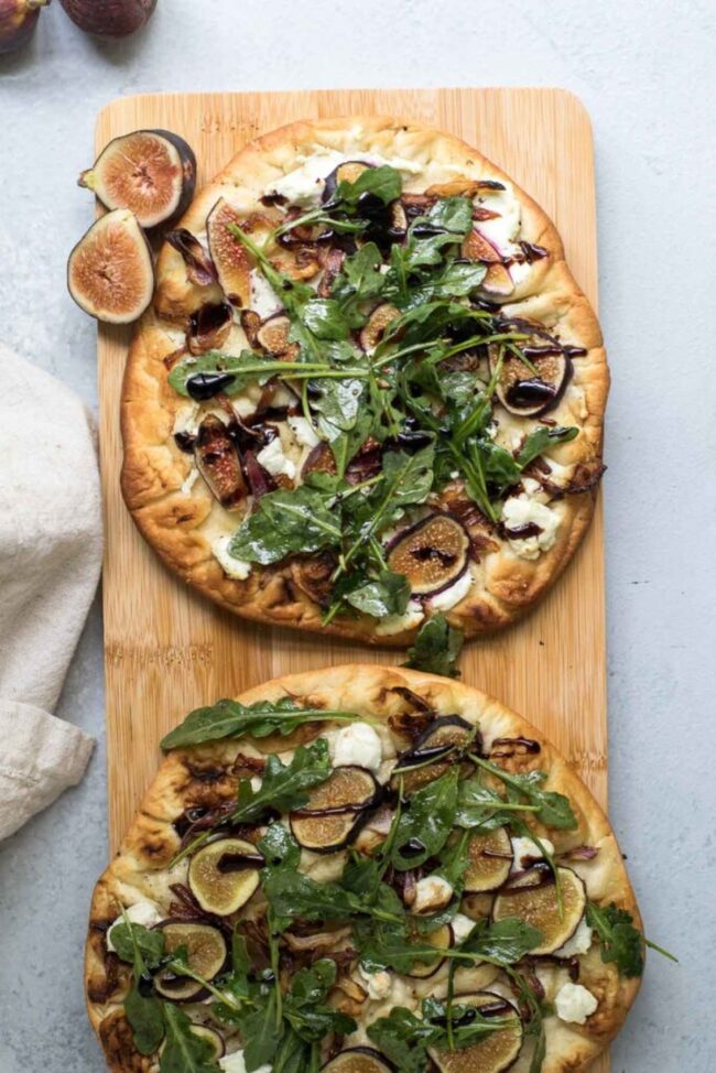 Goat Cheese and Fig Flatbread
