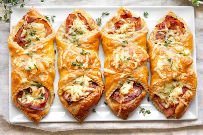 Ham and Cheese Croissants