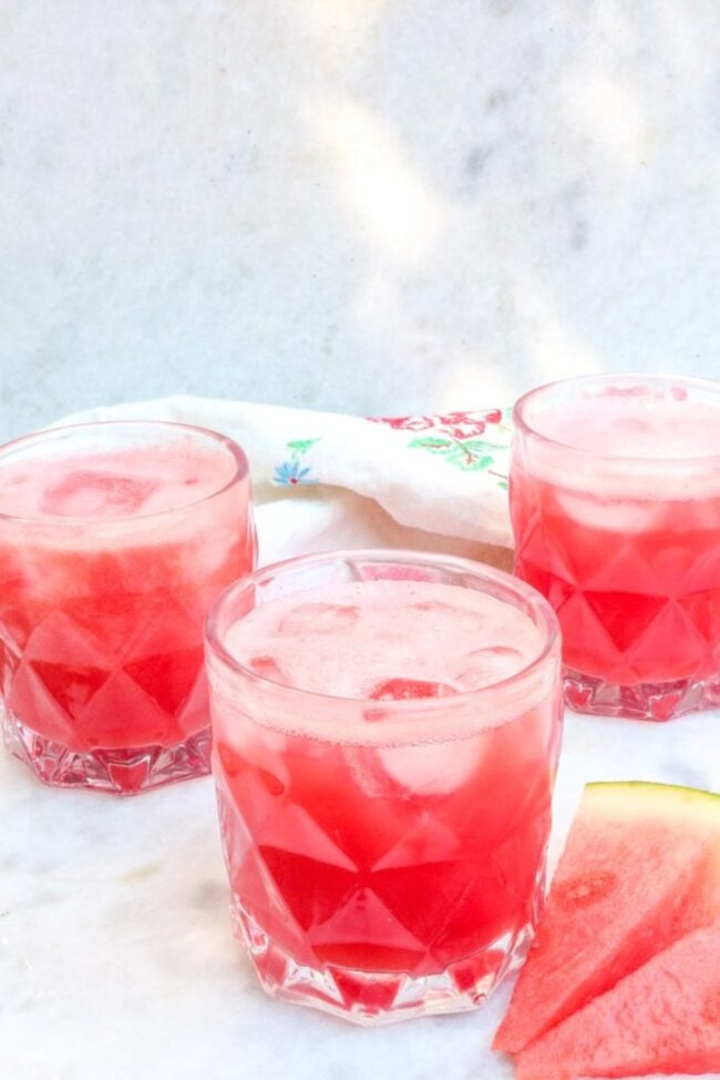 Frosty Watermelon Cooler