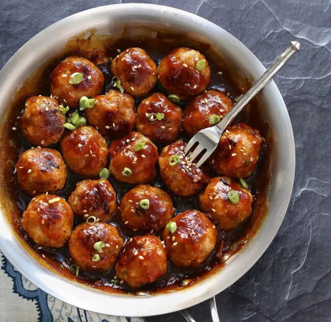 Apricot Glaze Meatball Sauce