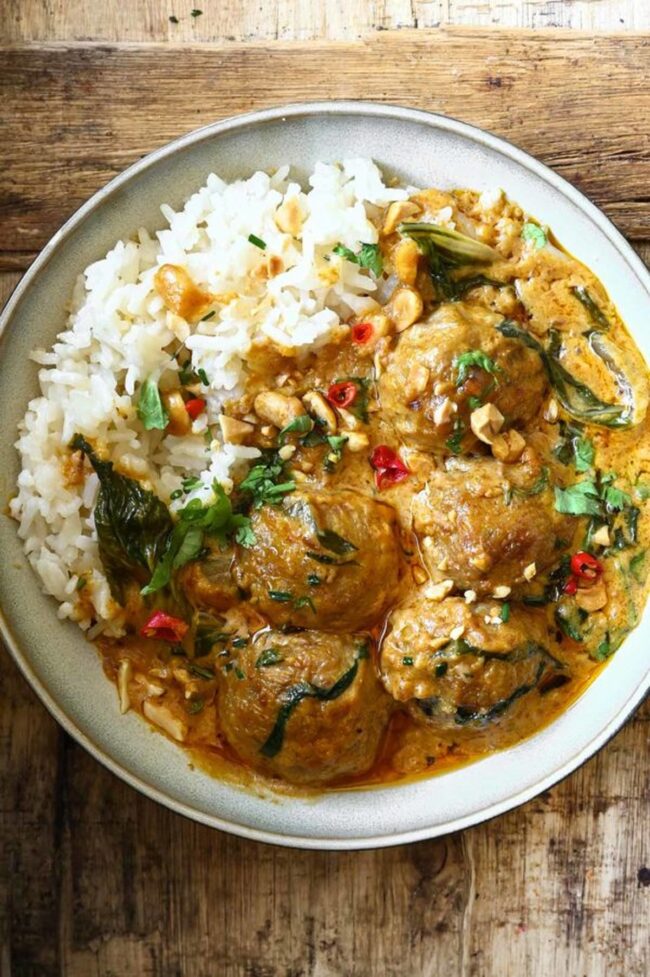 Peanut Satay Meatball Sauce