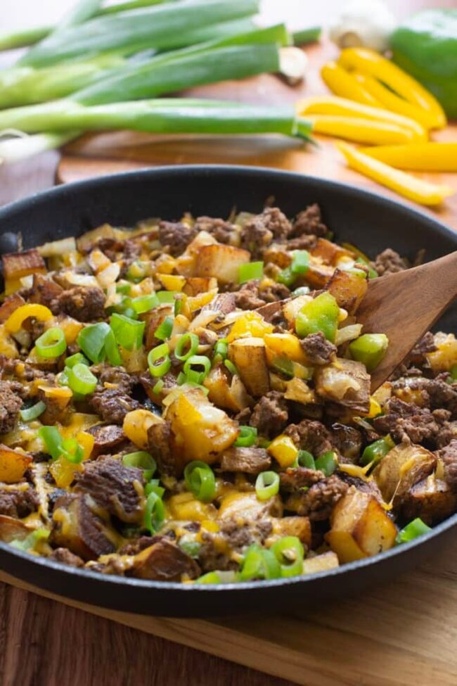 Beef and Potato Skillet