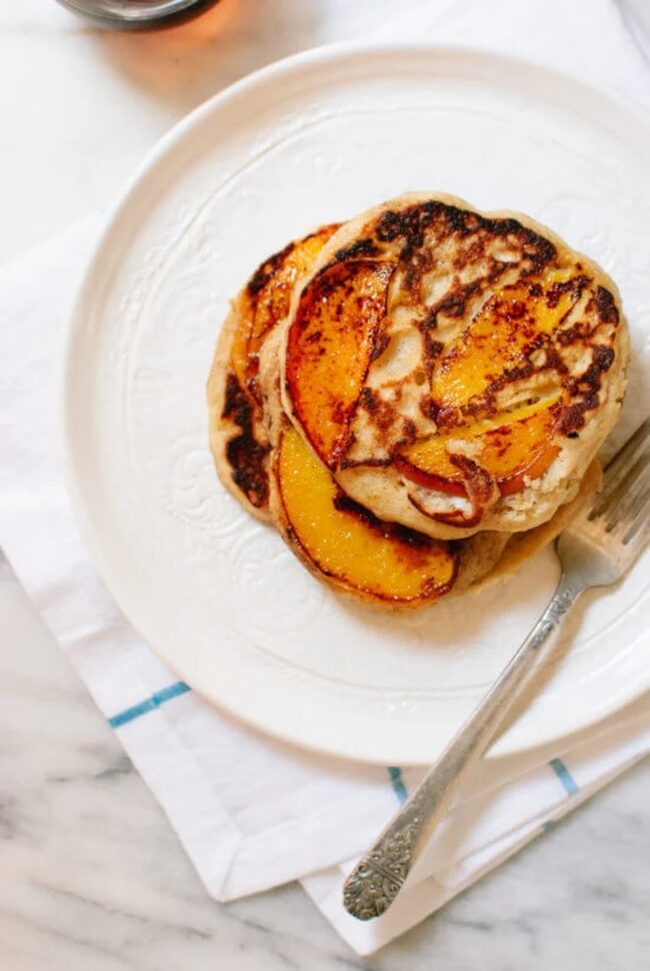 Peach Pancakes