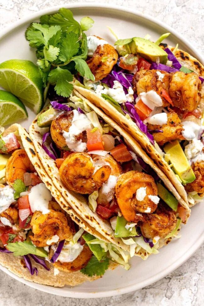 Zesty Shrimp Tacos