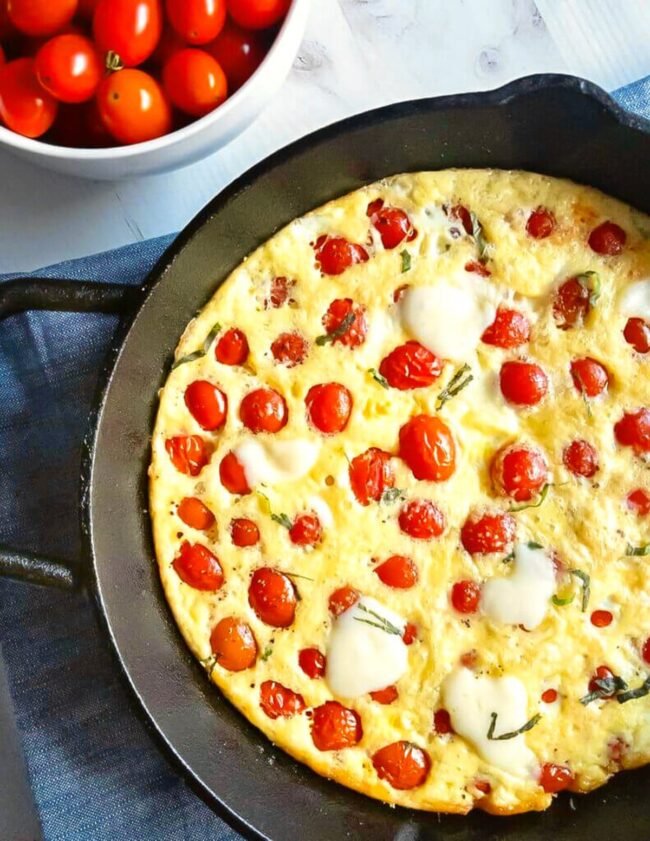 Cherry Tomato Frittata