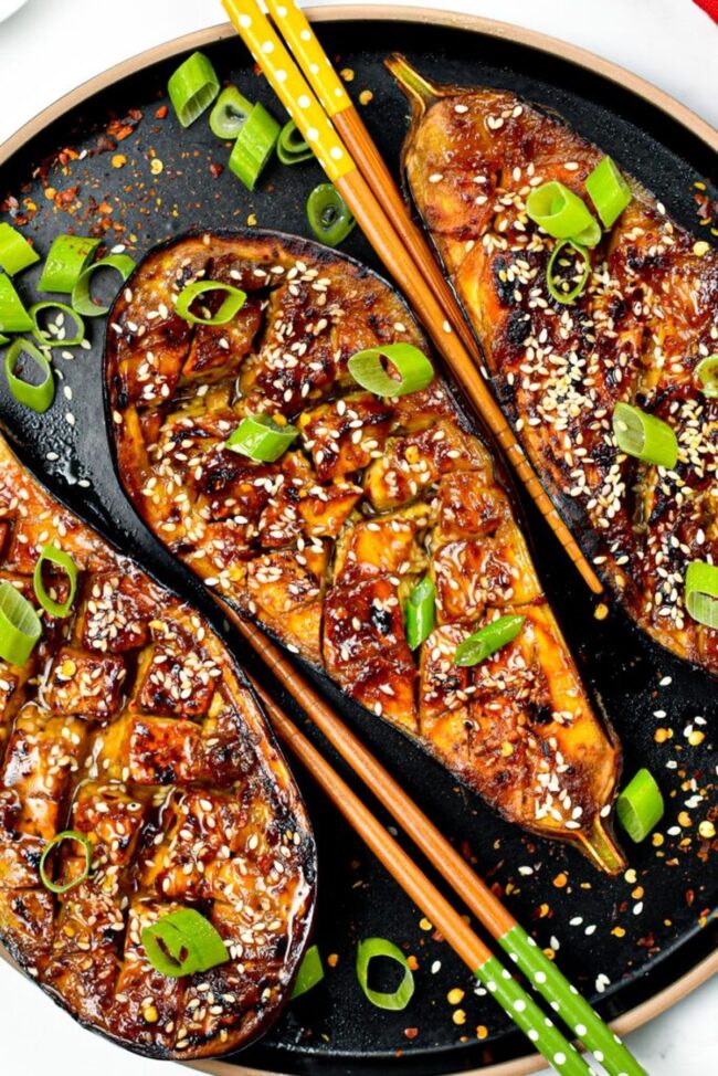 Miso-Glazed Eggplant