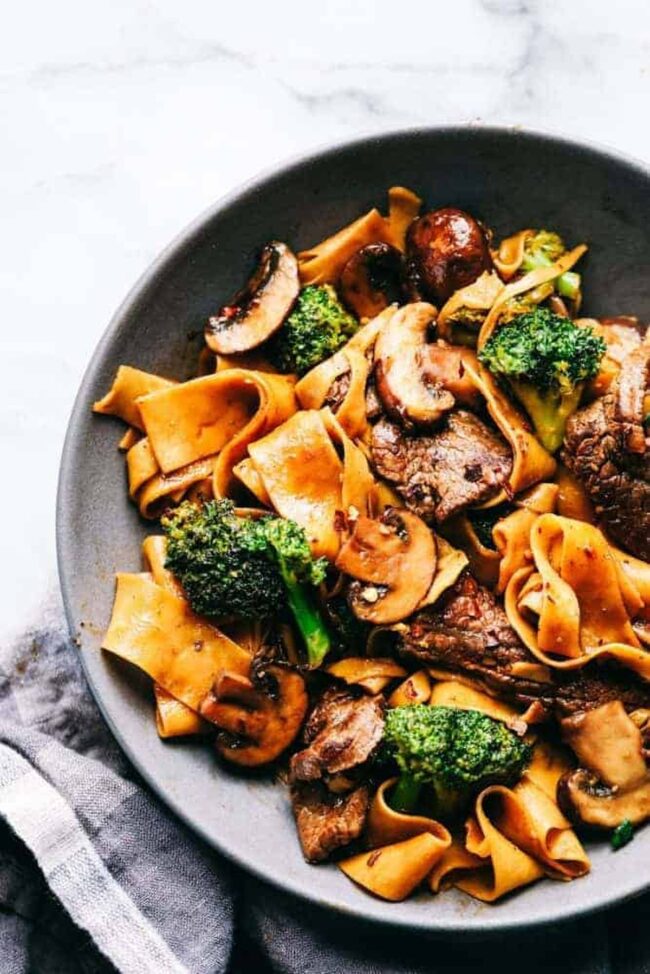 Beef and Broccoli Noodles