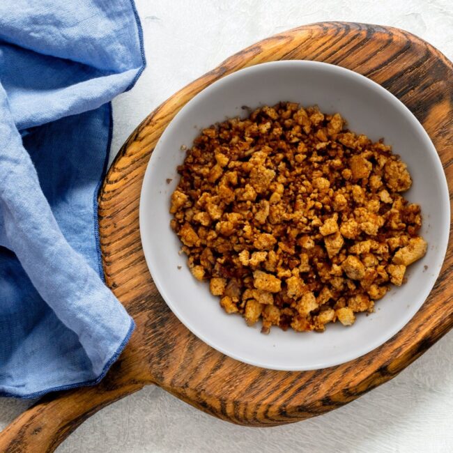 Quick Tofu Crumbles