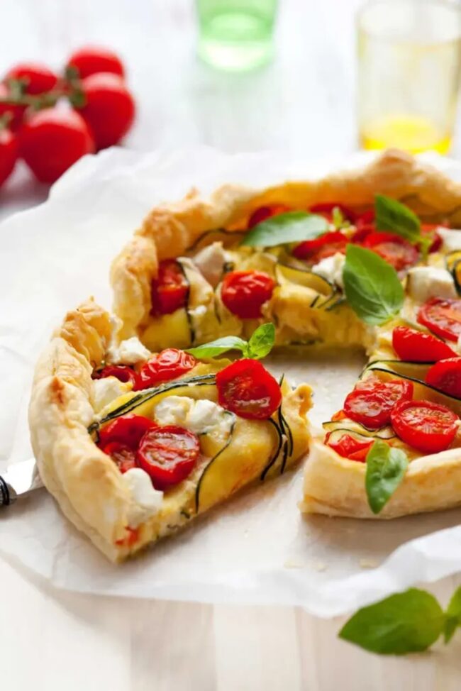 Puff Pastry Quiche